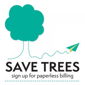 Sign up for paperless billing 