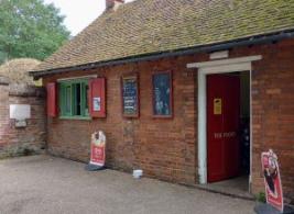 Image shows the Tea Room in Christchurch Park, Ipswich