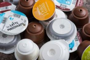 Image shows a selection of used coffee pods