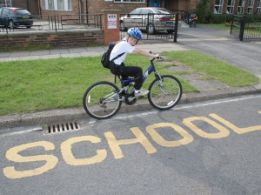 Cycling to school
