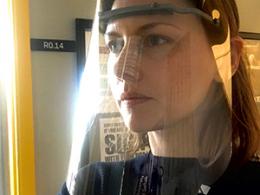 University make visors for NHS using 3D printer