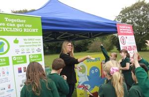 Recycle Week visit to Gusford Primary School