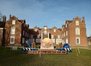 Power Surge by Felicity Hammond outside Christchurch Mansion