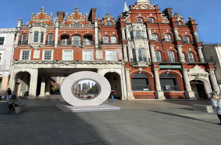 Large circular installation