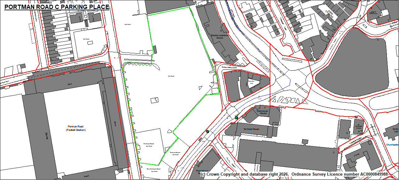 Plan of car parking proposals