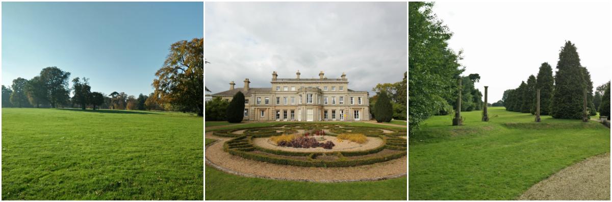 Collage of photos of Chantry Park