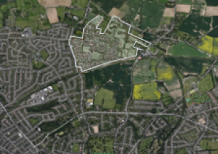 Henley Gate Neighbourhood Map