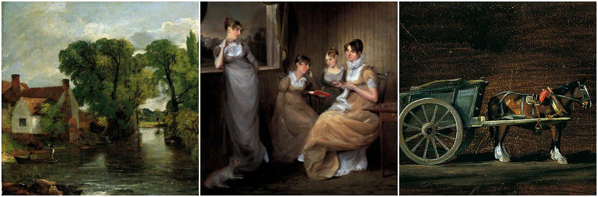 Collage of images featuring The Constable Collection.