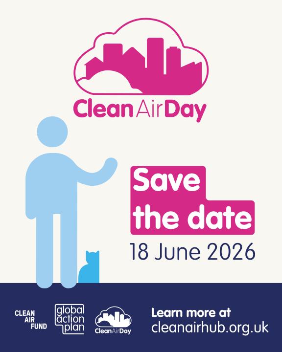 Save the date for National Clean Air Day on 18 June 2026