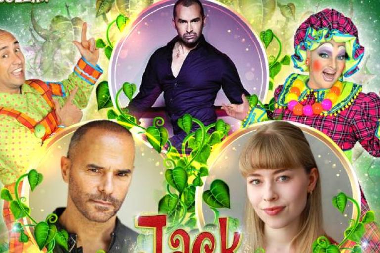 Cast from this year's Jack and the Beanstalk pantomime at the Ipswich Regent Theatre