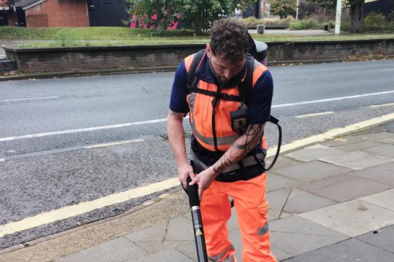 Chewing gum removal in Ipswich