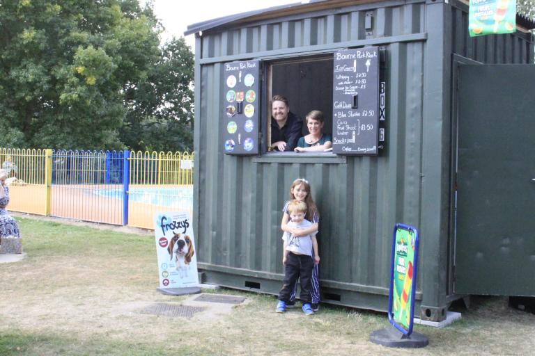 Kiosk in Bourne Park