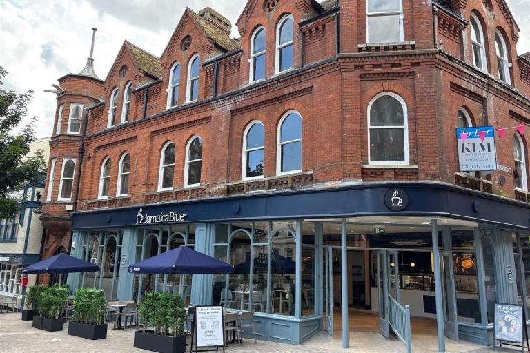 Former Grimwades building with new tenant Jamaica Blue