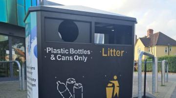 Bin at Gainsborough Library