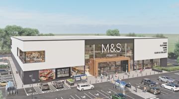 Image for the new M+S in Copdock, Ipswich