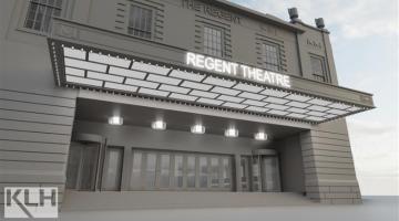 Ipswich Regent Theatre front canopy