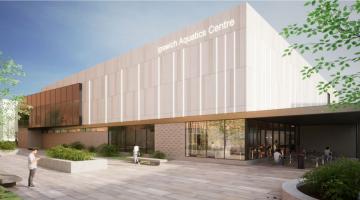 Visual of exterior design for a new building