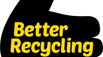A logo promoting Better Recycling for Suffolk