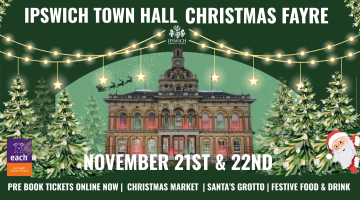 Poster for Ipswich Christmas Fayre