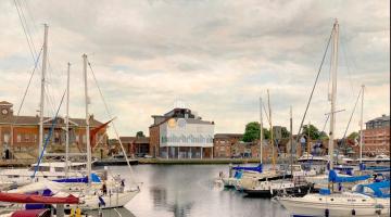 New public space on Ipswich Waterfront celebrating clay