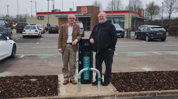 Councillor Neil MacDonald, Leader of Ipswich Borough Council and Colin Kreidewolf, Chair of Ipswich Borough Assets