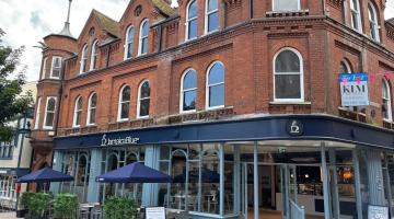 Former Grimwades building with new tenant Jamaica Blue