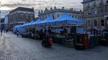 Market stall move